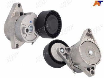 1 259 р. Натяжитель приводного ремня BMW 3 01-055 97-04X5 00-06(компрессор климатической установки) SAT ST-11281433571  с доставкой в г. Керчь. Увеличить фотографию 1