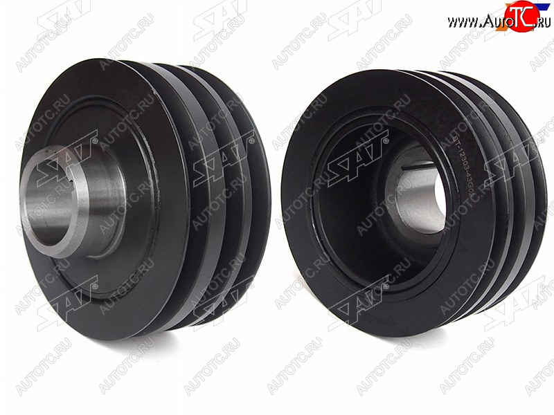 5 399 р. Шкив коленвала NISSAN DATSUN 92-02TERRANAPATHFINDER 86-95TERRANO IIMISTRAL 96-06 двиг. TD25TD27 SAT ST-12303-43G02  с доставкой в г. Керчь