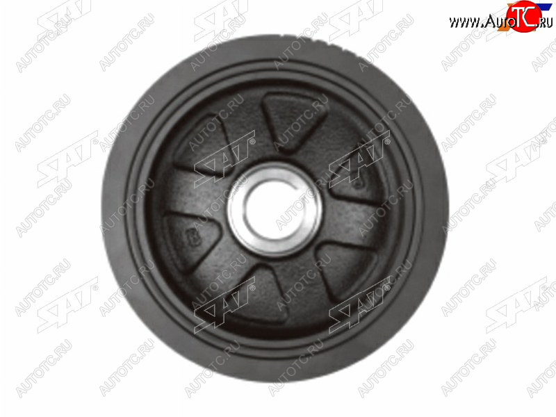 2 399 р. Шкив коленвала NISSAN ADAVENIRBLUEBIRD SYLPHYEXPERTPRIMERAPULSARSUNNTINO QG15QG16QG18 99- SAT ST-12303-4M500  с доставкой в г. Керчь