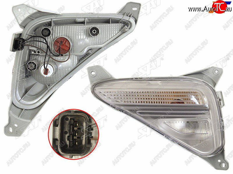 1 379 р. Поворот Kia Cerato 18-21 (Сзади Справа) SAT ST-123-2953R  с доставкой в г. Керчь