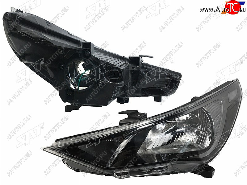 4 849 р. Фара левая SAT  Hyundai Solaris  HCR (2020-2022) седан рестайлинг  с доставкой в г. Керчь