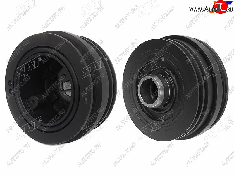 5 349 р. Шкив коленвала TOYOTA LAND CRUISER 1HDFTE 98-07 SAT ST-13408-17030  с доставкой в г. Керчь