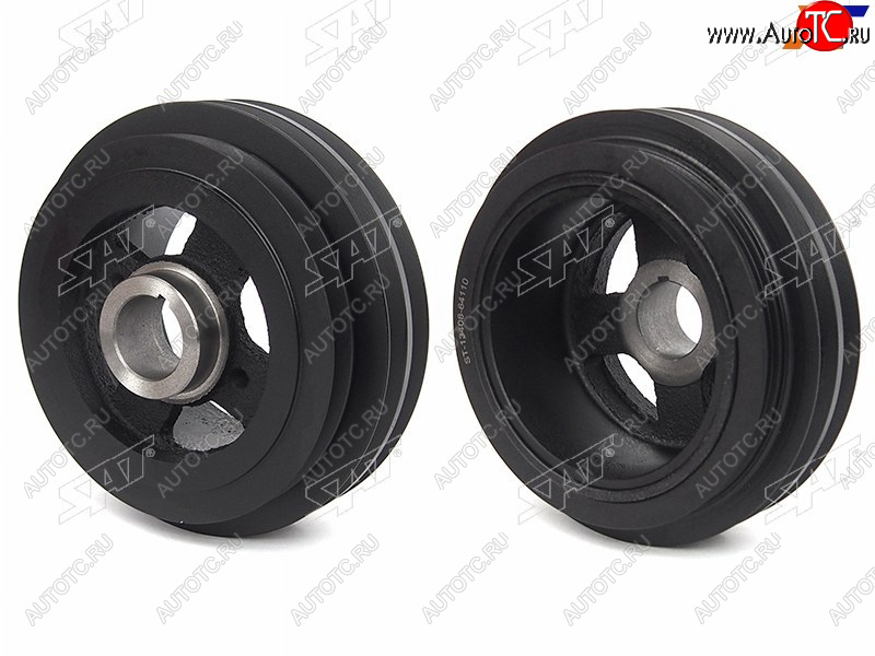 4 799 р. Шкив коленвала TOYOTA LITETOWNACENOAH 2C3CE3CT 93- SAT ST-13408-64110  с доставкой в г. Керчь