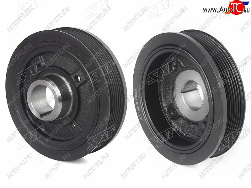 4 599 р. Шкив коленвала TOYOTA 4RUNNERCROWNDYNATOYOACEFORTUNERHIACEREGIUSACEHILUX SURFPRADO 2TRFE SAT ST-13408-75050  с доставкой в г. Керчь