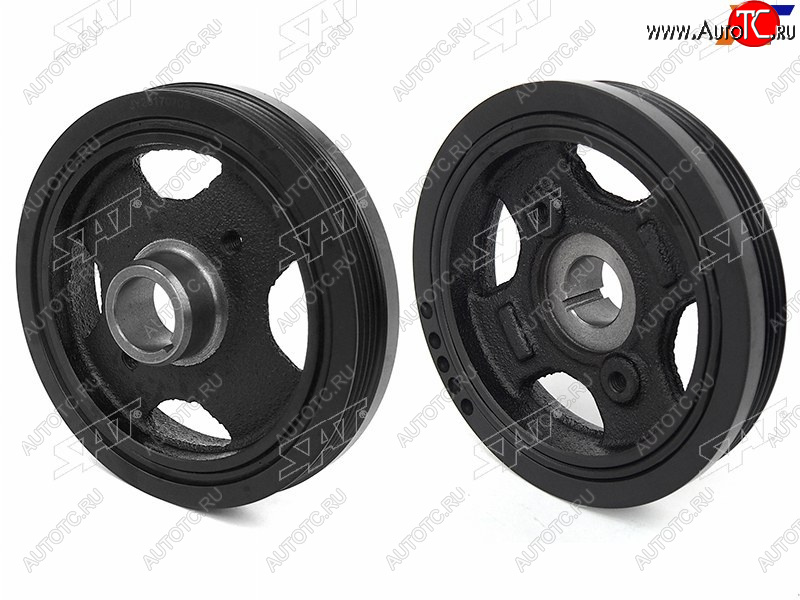 4 399 р. Шкив коленвала TOYOTA PLATZVITZYARISYARISECHO 1SZFE2SZFE 99- SAT ST-13470-23010  с доставкой в г. Керчь