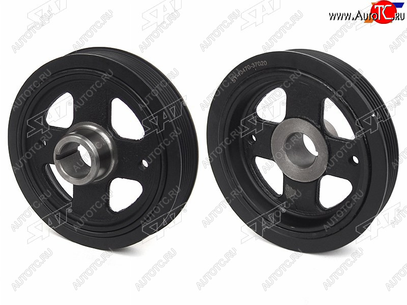 2 899 р. Шкив коленвала TOYOTA AURISAVENSISCOROLLAAXIOALTISNOAHALLIONPRIUSRAV4WISHYARIS 1ZR2ZR3ZR SAT ST-13470-37020  с доставкой в г. Керчь