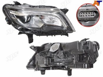 15 849 р. Фара правая (LED) SAT Geely Atlas NL3 (2016-2022)  с доставкой в г. Керчь. Увеличить фотографию 2