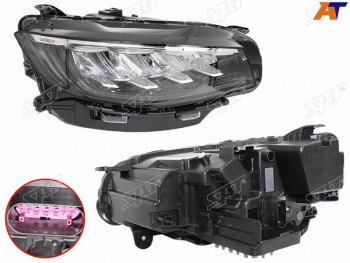 23 749 р. Фара правая (LED) SAT Geely Atlas Pro NL3 (2019-2025)  с доставкой в г. Керчь. Увеличить фотографию 2