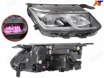 19 999 р. Фара правая (LED) SAT Geely Coolray SX11 дорестайлинг (2018-2023)  с доставкой в г. Керчь. Увеличить фотографию 2