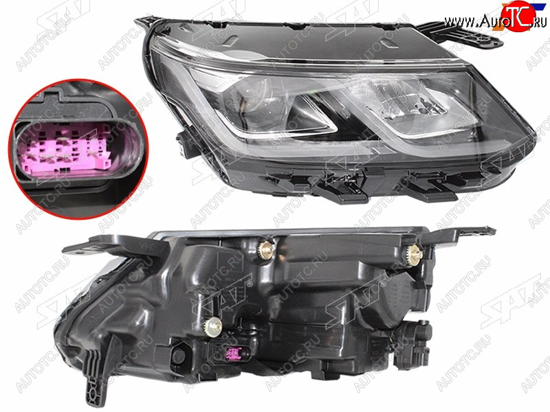 19 999 р. Фара правая (LED) SAT Geely Coolray SX11 дорестайлинг (2018-2023)  с доставкой в г. Керчь