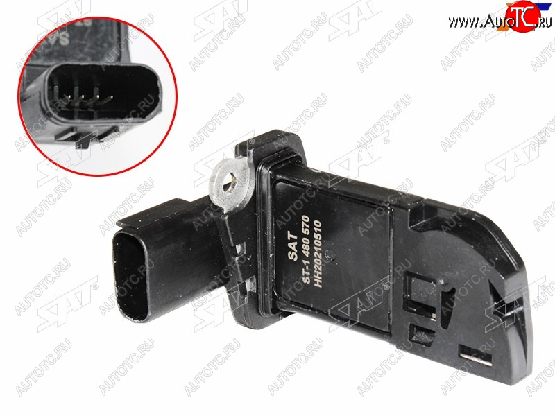 3 479 р. Датчик расхода воздуха 1,61,82,02,2TDCi C-MAX IIIFOCUS IIIIIKUGA IIIMONDEO IV 10- SAT ST-1 480 570  с доставкой в г. Керчь