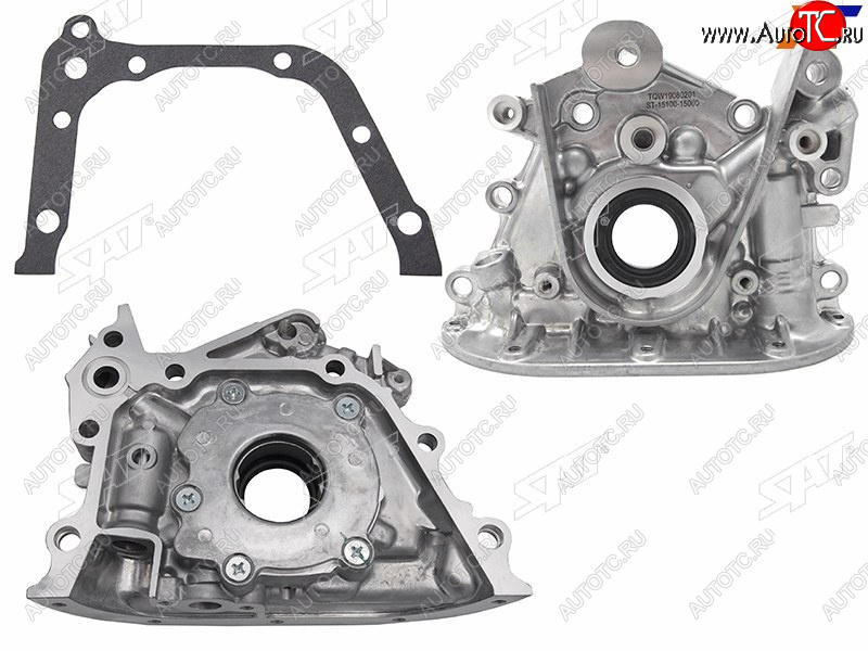 2 659 р. Насос масляный TOYOTA CORONACOROLLASPACIO 4A-FE5A-FE 91-02 SAT ST-15100-15060  с доставкой в г. Керчь