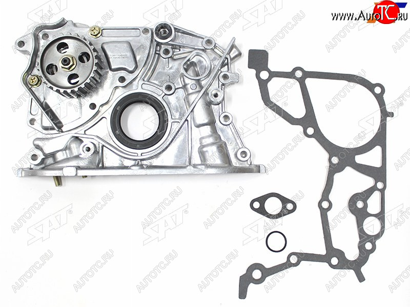 4 199 р. Насос масляный TOYOTA AVENSISCALDINACAMRYCORONAIPSUMNADIARAV4 4S-FE3S-FE 92-96 SAT ST-15100-74010  с доставкой в г. Керчь