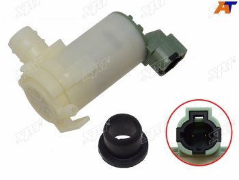 419 р. Мотор омывателя NISSAN PATROL 97-10SAFARI 97-ALTIMA 97-01ELGRAND 97-02INFINITI G20 98-01 SAT ST-160-0013  с доставкой в г. Керчь. Увеличить фотографию 1