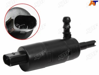 1 049 р. Мотор омывателя BMW E36 E46 E90 E60 E53 E83 SAT ST-160-0024  с доставкой в г. Керчь. Увеличить фотографию 1