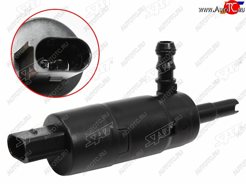 1 049 р. Мотор омывателя BMW E36 E46 E90 E60 E53 E83 SAT ST-160-0024  с доставкой в г. Керчь