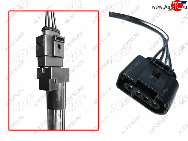 329 р. Разъем катушки зажигания AUDI A1A3A4A6A7A8RS6RS7SKODA OCTAVIARAPIDVOLKSWAGEN GOLFJETTAPA SAT ST-163-0004  с доставкой в г. Керчь