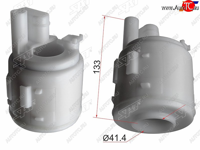 529 р. Фильтр топливный NISSAN X-TRAIL T30 00-07 SR20 SAT ST-16400-4M405  с доставкой в г. Керчь