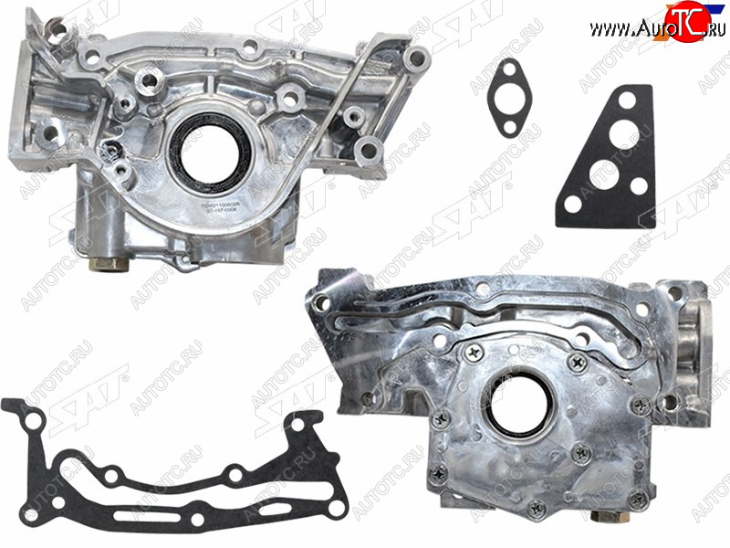 6 799 р. Насос масляный MMC PAJERO V6#7# 8#9# 00- V3,03,53,8 6G727475 SAT ST-167-0008  с доставкой в г. Керчь