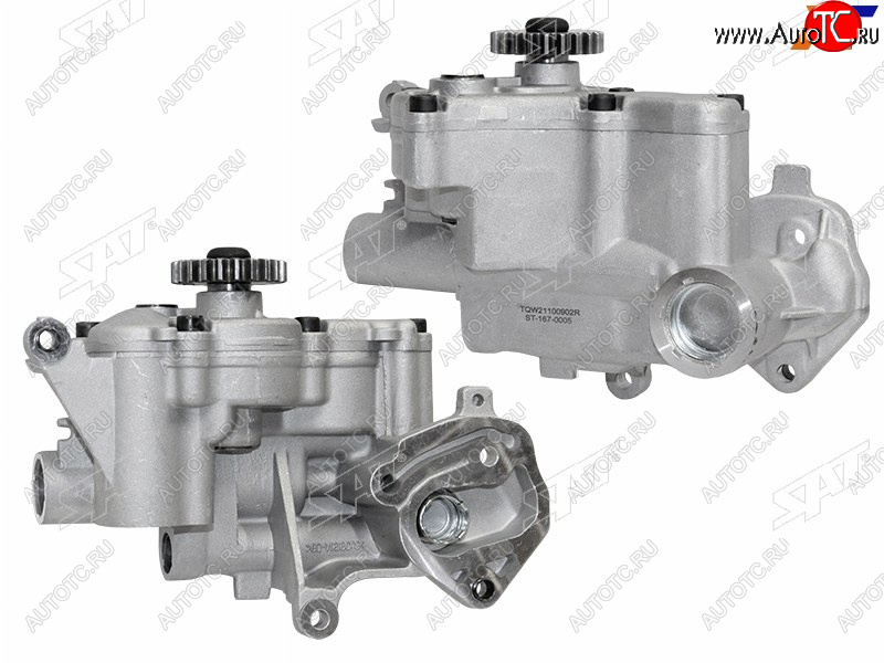3 999 р. Насос масляный VOLKSWAGEN PASSAT 05-TIGUAN 08-SKODA OCTAVIA 07- 1,82,0 CCTACCTBCAWACAWBCBFA SAT ST-167-0005  с доставкой в г. Керчь