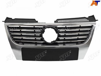 Решетка радиатора SAT Volkswagen Passat  B6 (2005-2011) седан (хром)