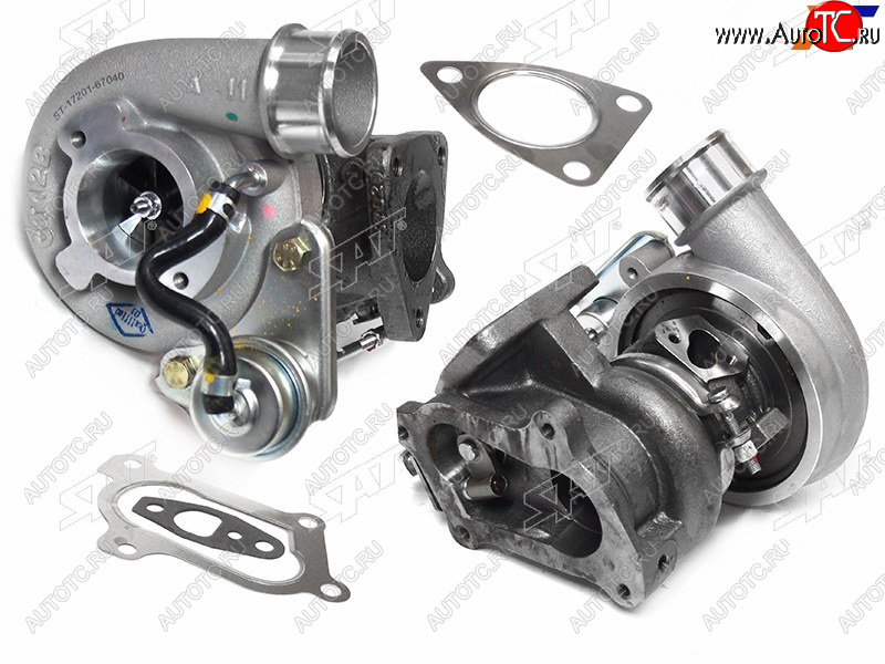 14 449 р. Турбина Toyota Hiace 96-04  Hilux Pick Up 97-04  Land Cruiser Prado (J90,J120) 96-07  4Runner 95- SAT ST-17201-67040  с доставкой в г. Керчь