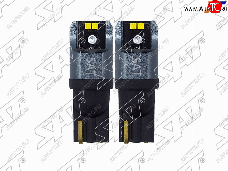 459 р. Лампа дополнительного освещения 12V W5W 1.7W150LM Canbus LED 6000-6500K, белая (Комплект 2 шт.) SAT ST-175-0057  с доставкой в г. Керчь