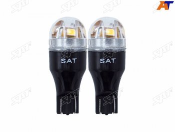 559 р. Лампа дополнительного освещения 12V W16W 1.4W150LM Canbus LED 6000-6500K, белая (Комплект 2 шт.) SAT ST-175-0058  с доставкой в г. Керчь. Увеличить фотографию 1