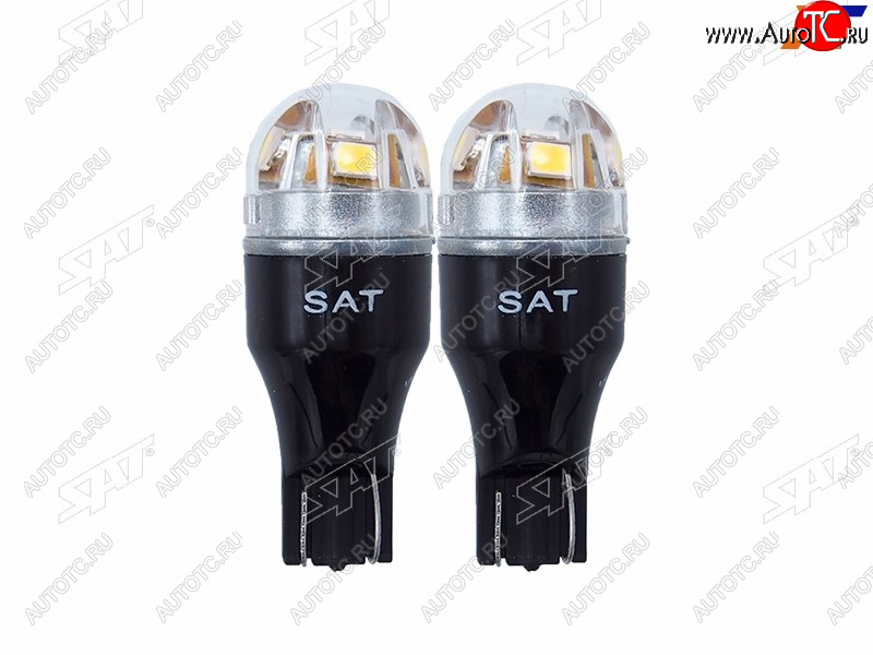 559 р. Лампа дополнительного освещения 12V W16W 1.4W150LM Canbus LED 6000-6500K, белая (Комплект 2 шт.) SAT ST-175-0058  с доставкой в г. Керчь