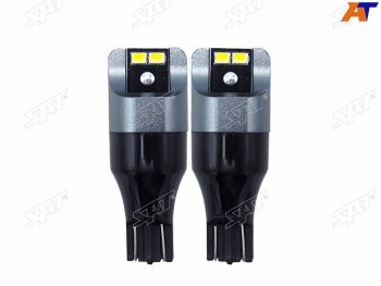 519 р. Лампа дополнительного освещения 12V W16W 1.9W210LM Canbus LED 6000-6500K, белая (Комплект 2 шт.) SAT ST-175-0059  с доставкой в г. Керчь. Увеличить фотографию 1