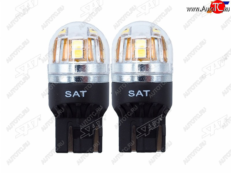789 р. Лампа дополнительного освещения 12V W215W 2.8W0.4W320LM Canbus LED (Комплект 2 шт.) SAT ST-175-0061  с доставкой в г. Керчь