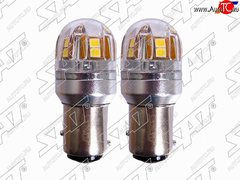 879 р. Лампа дополнительного освещения 12V P215W 2.8W0.4W320LM  Canbus LED (Комплект 2 шт.) SAT ST-175-0065  с доставкой в г. Керчь