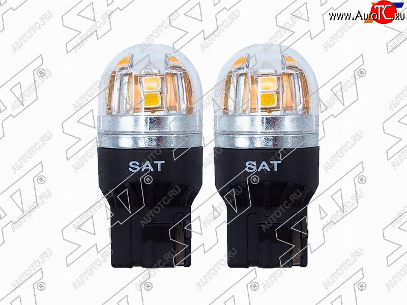 789 р. Лампа дополнительного освещения 12V WY21W 2.8W320LM Canbus LED (Комплект 2 шт.) SAT ST-175-0067  с доставкой в г. Керчь