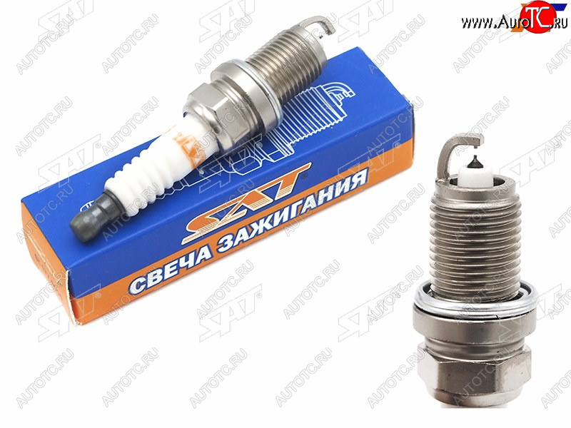 379 р. Свеча зажигания AUDI A3A4A6RENAULT LOGANDUSTER 04-SKODA OCTAVIA 04-RAPID 12-VW GOLFJETTA 05- SAT ST-177-0010  с доставкой в г. Керчь