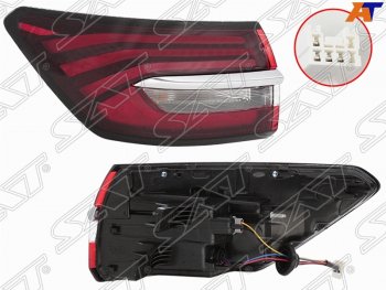 Левый фонарь задний (LED) SAT Geely Coolray  SX11 (2018-2023) дорестайлинг
