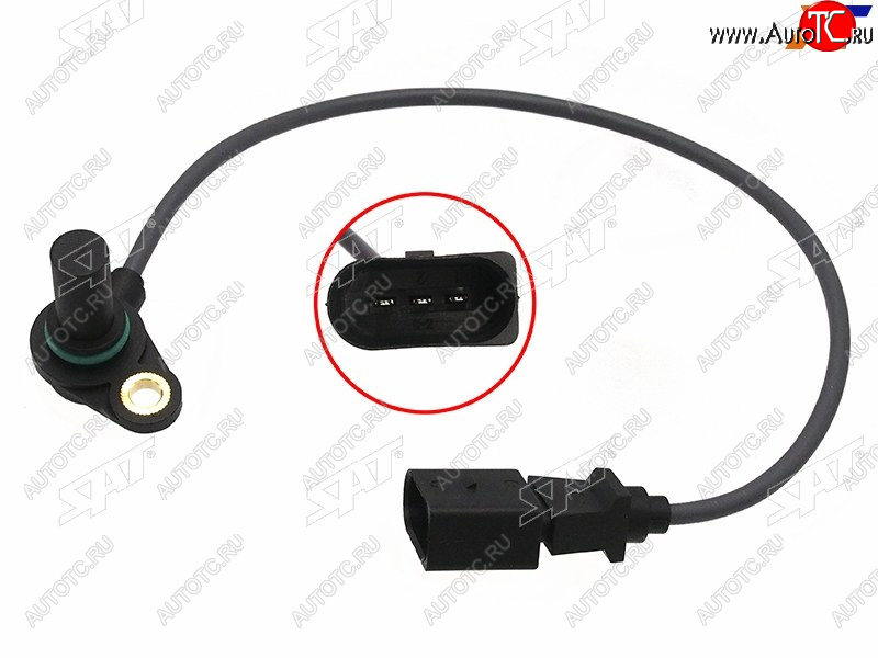 849 р. Датчик положения коленчатого вала VW GOLF 98-10 JETTA 99-07 OCTAVIA 97-11 AUDI A3 97-03 SAT ST-193-0049  с доставкой в г. Керчь