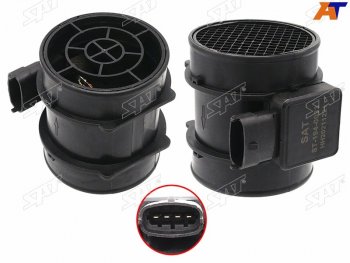 2 299 р. Расходомер воздуха OPEL ASTRA G 98-05 ASTRA H 04-10 CORSA C 00-06 VECTRA B 95-03 VECTRA C 02-08  SAT ST-194-0033  с доставкой в г. Керчь. Увеличить фотографию 1