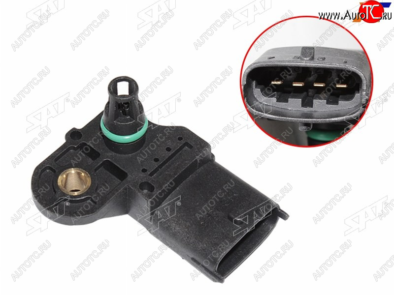 619 р. Датчик абсолютного давления воздуха OPEL ASTRA J 1,4 09-15 VECTRA C 2,2 02-08FORD KUGA 12-  CHERR SAT ST-194-0056  с доставкой в г. Керчь