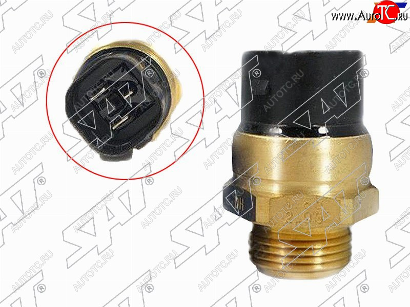 589 р. Датчик температуры включения вентилятора SKODA Octavia 04-FabiaVW BoraGolfPoloPassat 94- SAT ST-1H0 959 481 B  с доставкой в г. Керчь