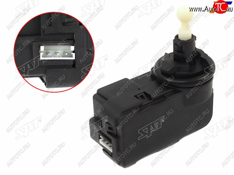 1 039 р. Моторчик фары Audi A4 00-06  Q7 05-15  Volkswagen Polo 01-09  Audi A2 99-05  S4 03-05  SEAT Ibi SAT ST-1J0941295B  с доставкой в г. Керчь
