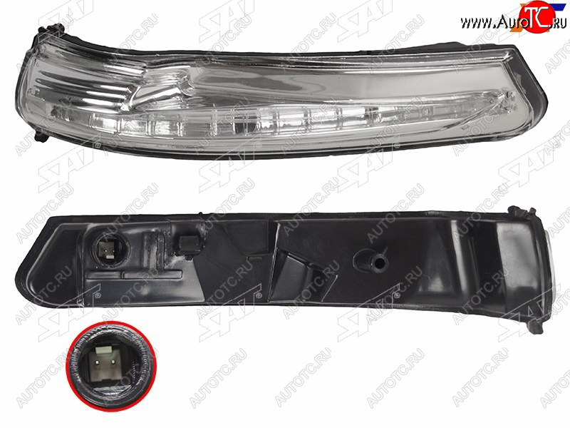 999 р. Поворот в зеркало KIA CERATOFORTE 13-19 LH                                                          SAT ST-202-0015  с доставкой в г. Керчь