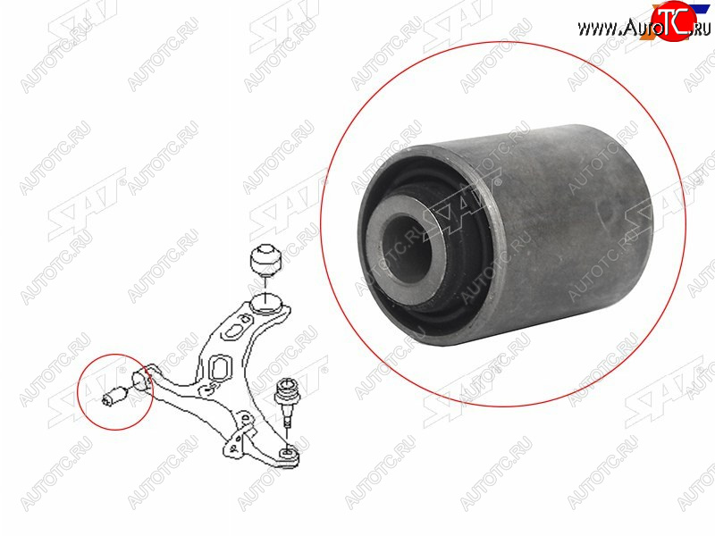 349 р. Сайлентблок Subaru Forester 07-19  Impreza 07-16  Legacy 03-15  Outback 03-15 SAT ST-20204AG030  с доставкой в г. Керчь