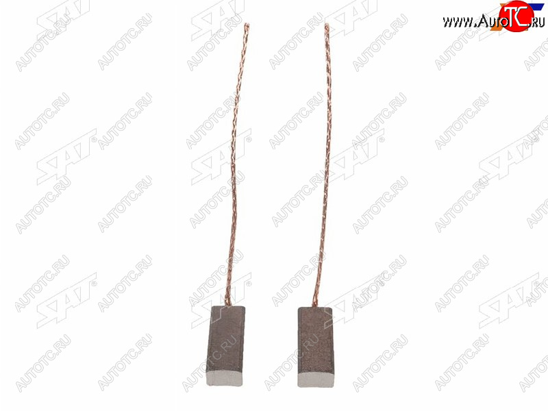 60 р. Щетка генераторастартера 2 шт. FORD FIESTA 08-MONDEO 1.21.8 07-10PEUGEOT 1007 1.41.6 12V 05- SAT ST-204-0007  с доставкой в г. Керчь