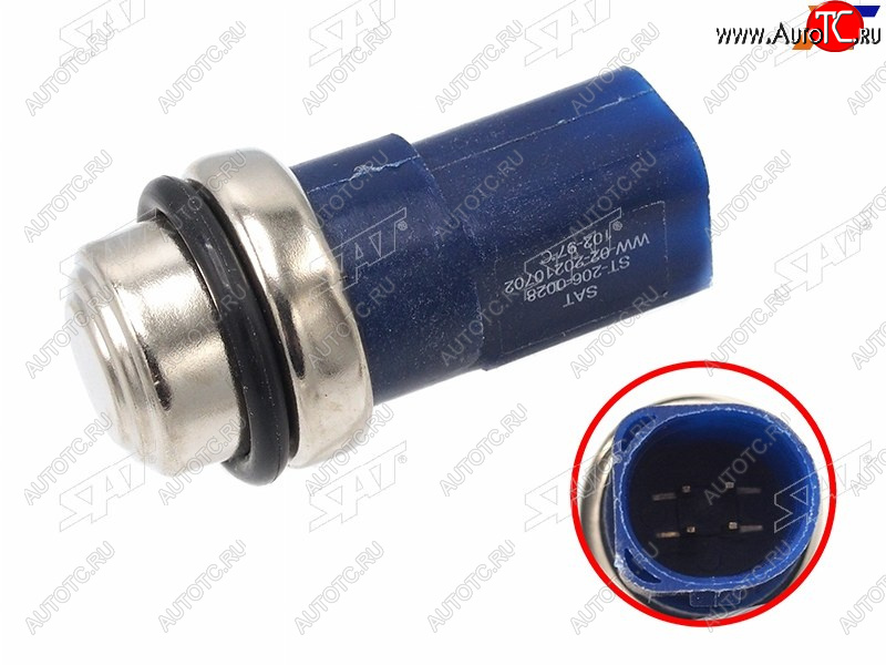 359 р. Датчик температуры ОЖ AUDI A4 94-04 A6 97-05 VW PASSAT 94-05 SAT ST-206-0028  с доставкой в г. Керчь