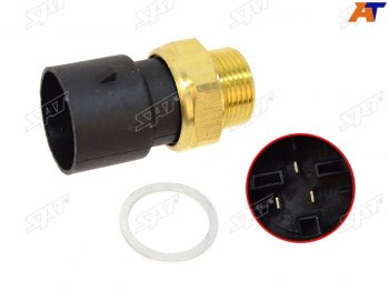 669 р. Датчик температуры ОЖ OPEL ASTRA F 91-01 CORSA AB 82-00 VECTRA AB 88-03 SAT ST-206-0046  с доставкой в г. Керчь. Увеличить фотографию 2