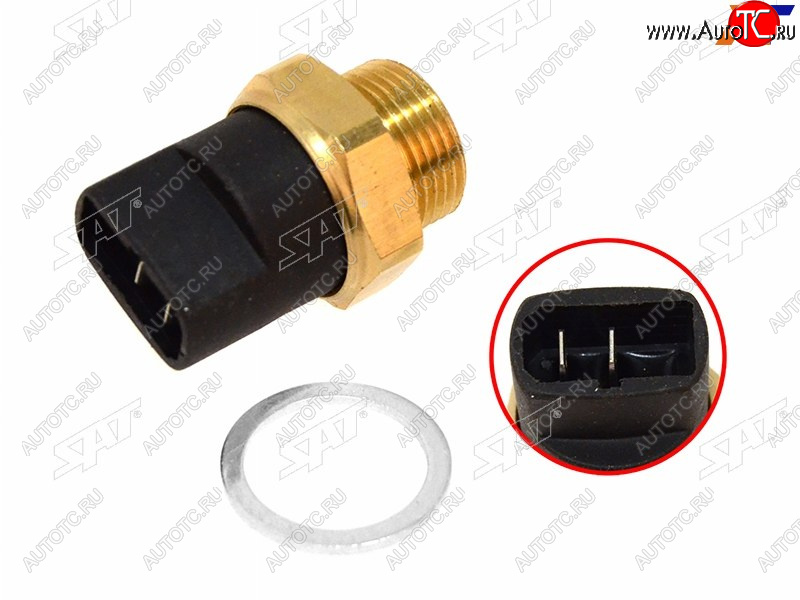 399 р. Датчик температуры ОЖ VW POLO 81-94 GOLF 86-97 SAT ST-206-0058  с доставкой в г. Керчь