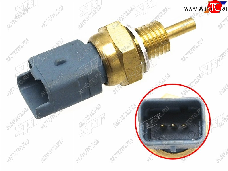 207 р. Датчик температуры ОЖ PEUGEOT 206 02-08 207 07-12 306 97-02 02-10 3074 00-10 BOXER 94-02 SAT ST-206-0081  с доставкой в г. Керчь