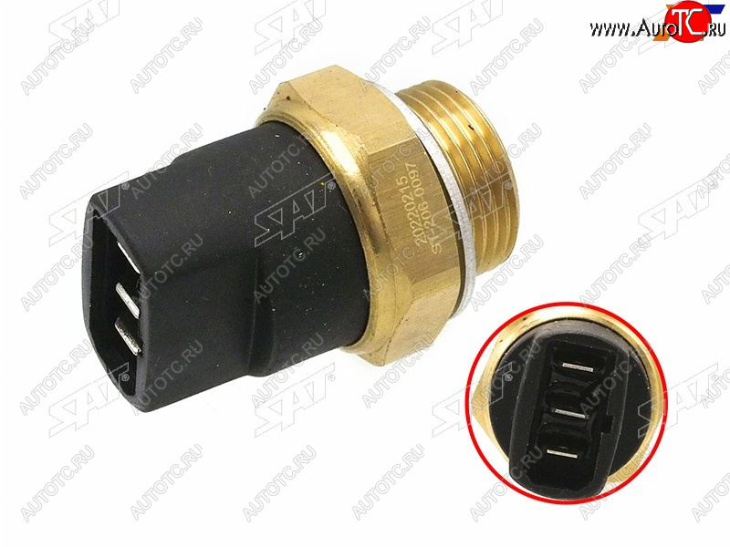 529 р. Датчик температуры ОЖ AUDI A8 94-02 VW TRANSPORTER 00-03 SAT ST-206-0097  с доставкой в г. Керчь