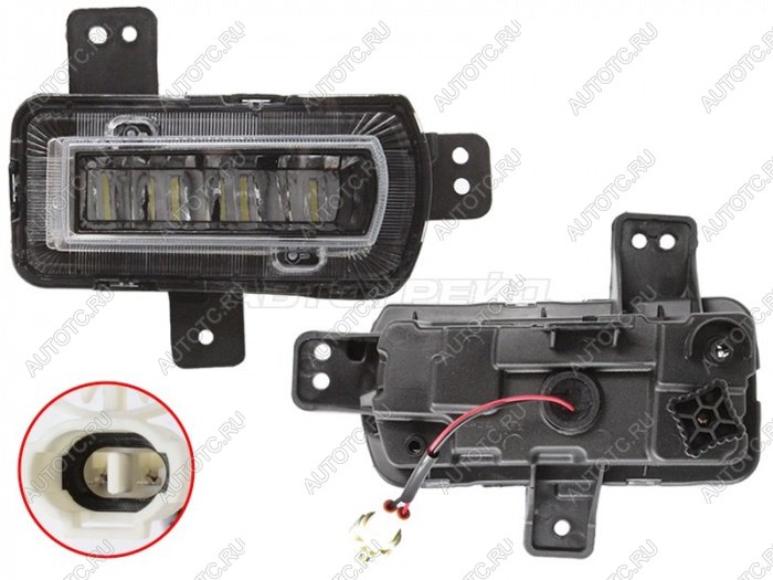 2 799 р. Правая противотуманная фара SAT  Geely Coolray  SX11 (2018-2023) дорестайлинг  с доставкой в г. Керчь