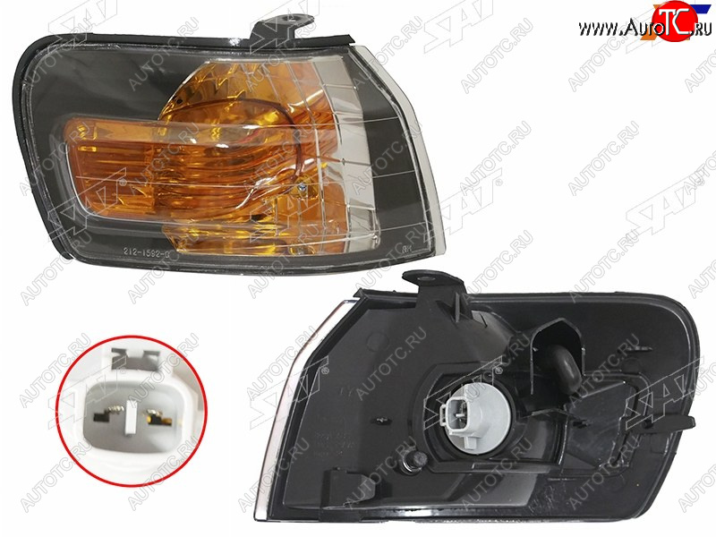 759 р. Габарит Toyota Corolla (E110) 95-97 (Справа чёрный) SAT ST-212-1592BR  с доставкой в г. Керчь